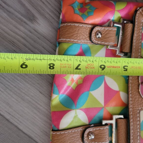 Lily Bloom Multicolor Floral Pattern Crossbody Bag With Adjustable Strap - Picture 6 of 11